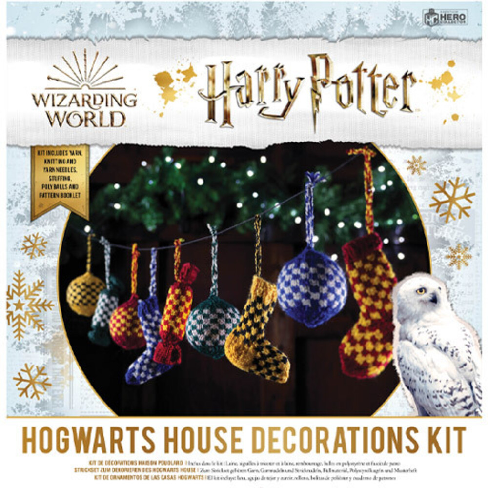 Wizarding World of Harry Potter - Hogwarts Christmas Decoration Kit (Clcb) (Fig)