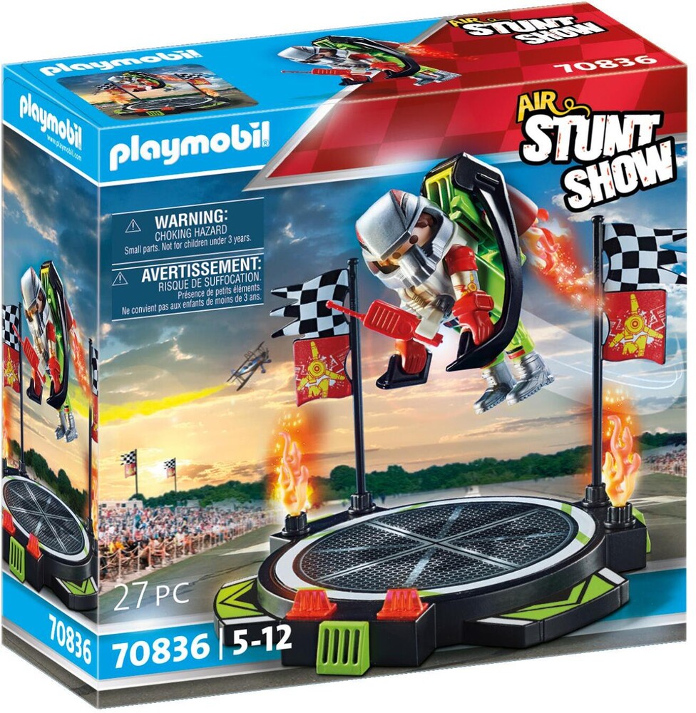 Playmobil - Air Stunt Show Stuntman With Jetpack (Fig)