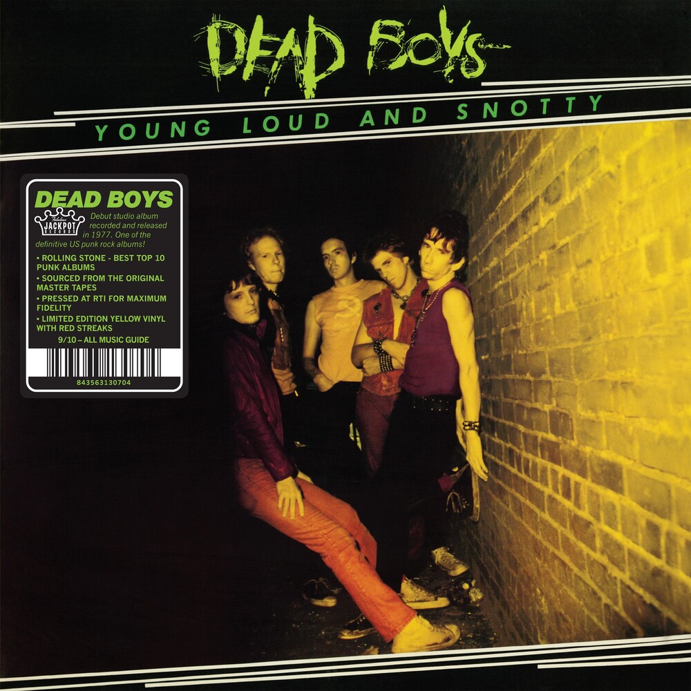 Dead Boys - Young Loud & Snotty [Colored Vinyl] [Limited Edition] (Red) (Ylw)