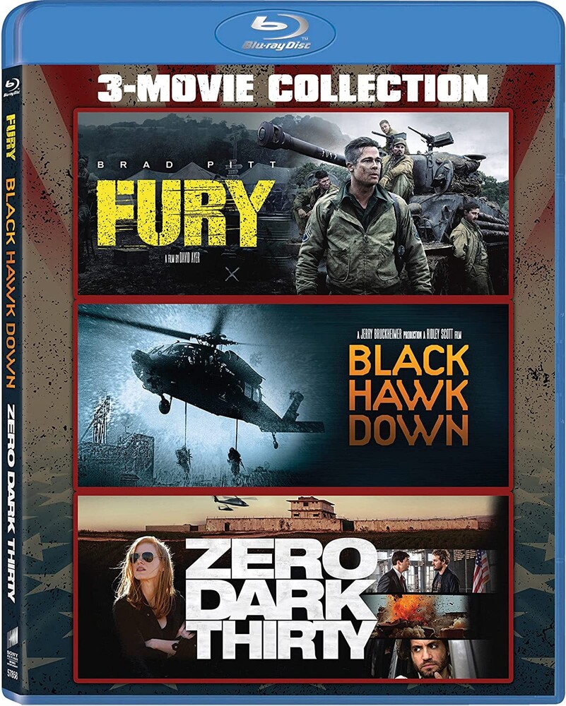 Black Hawk Down / Fury / Zero Dark Thirty - Black Hawk Down / Fury / Zero Dark Thirty (3pc)