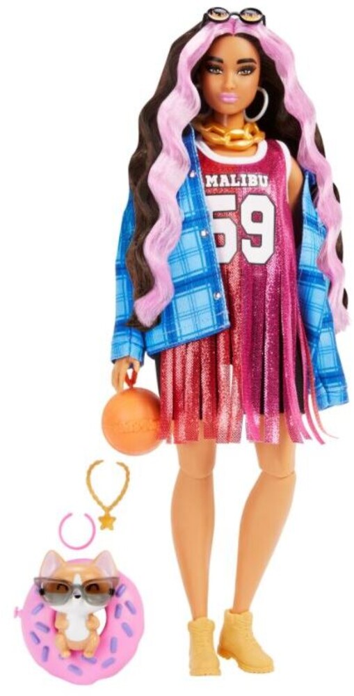 Barbie - Mattel - Barbie Extra Doll, Basketball Jersey
