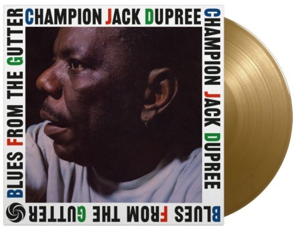Champion Dupree  Jack - Blues From The Gutter [Colored Vinyl] (Gol) [Limited Edition] [180 Gram]