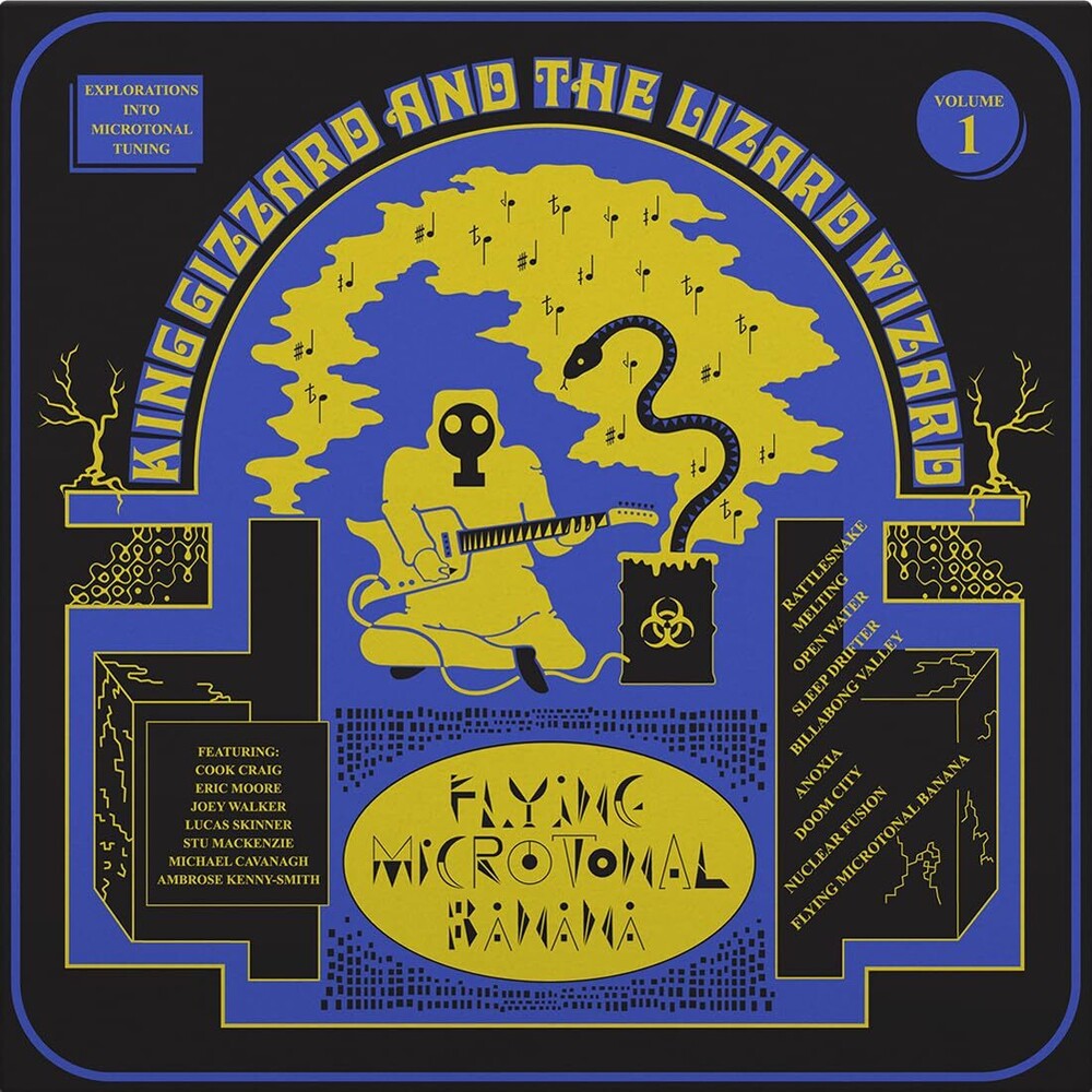 King Gizzard and the Lizard Wizard - Flying Microtonal Banana [Lucky Rainbow Eco-Mix LP]