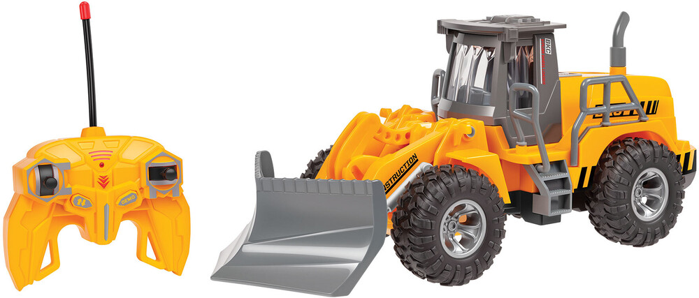 Rc Vehicles - Big Kid's Construction: 1:30 RC Motorized V Plow Wheel Loader