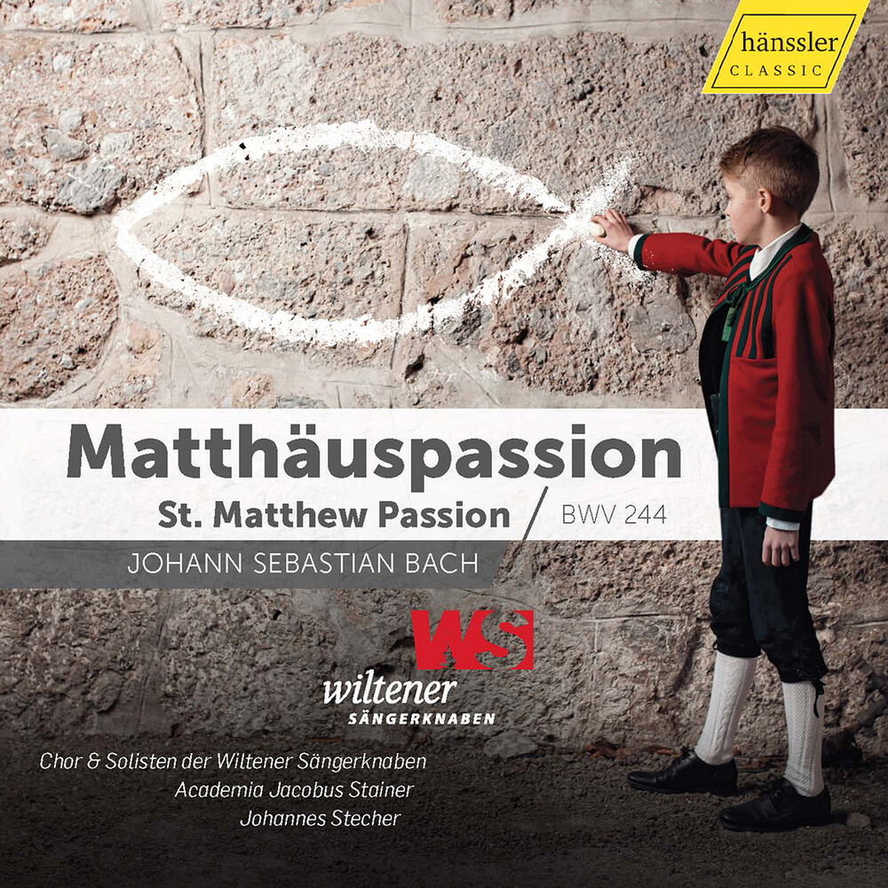J Bach .S. / Sangerknaben / Academia Jacobus - St Matthew Passion Bwv 244 (3pk)