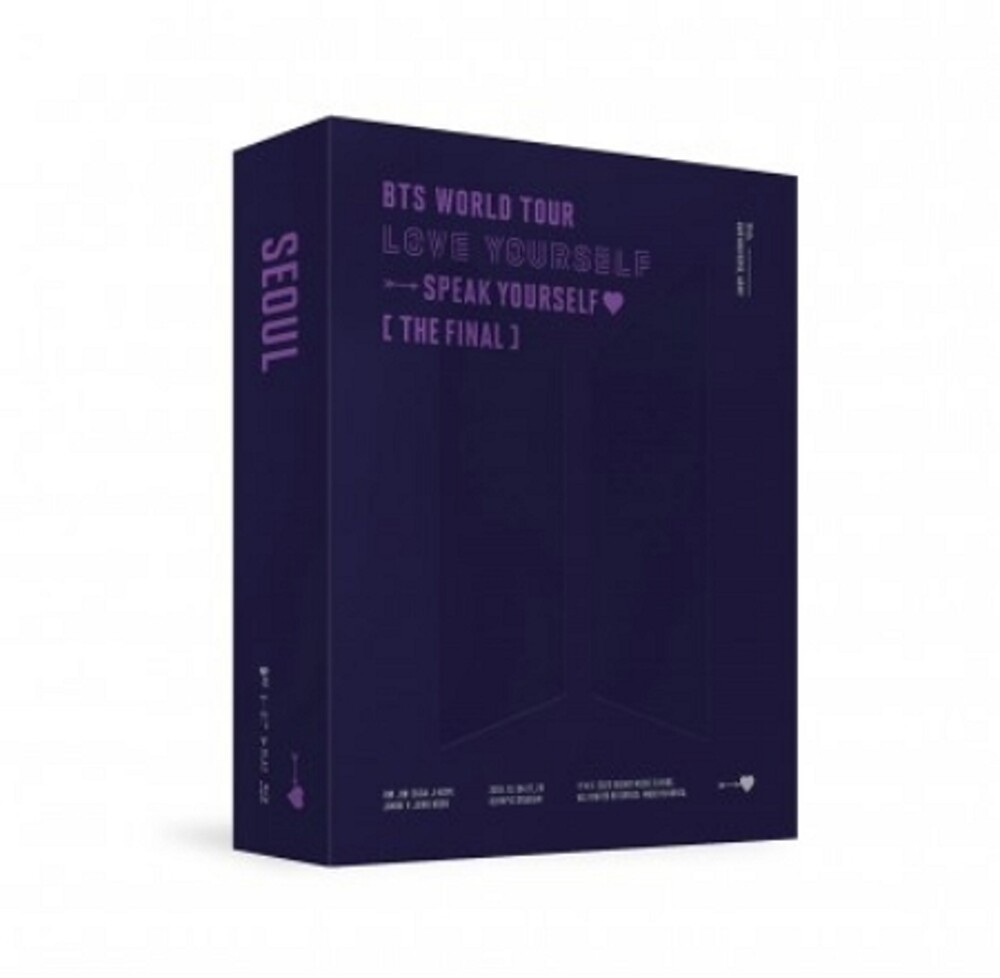 BTS - BTS World Tour 'Love Yourself Speak Yourself' The Final - incl. 192pg Photobook, Folded Poster, Bookmark Set + Photocard