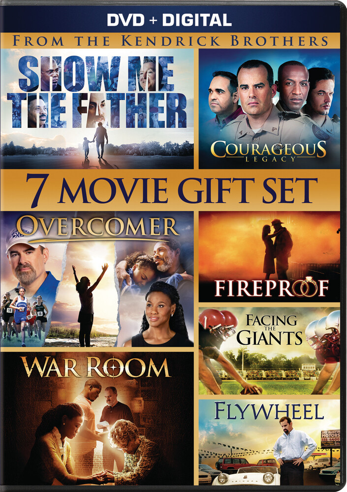 Courageous / Facing the Giants / Fireproof - Courageous / Facing The Giants / Fireproof (7pc)