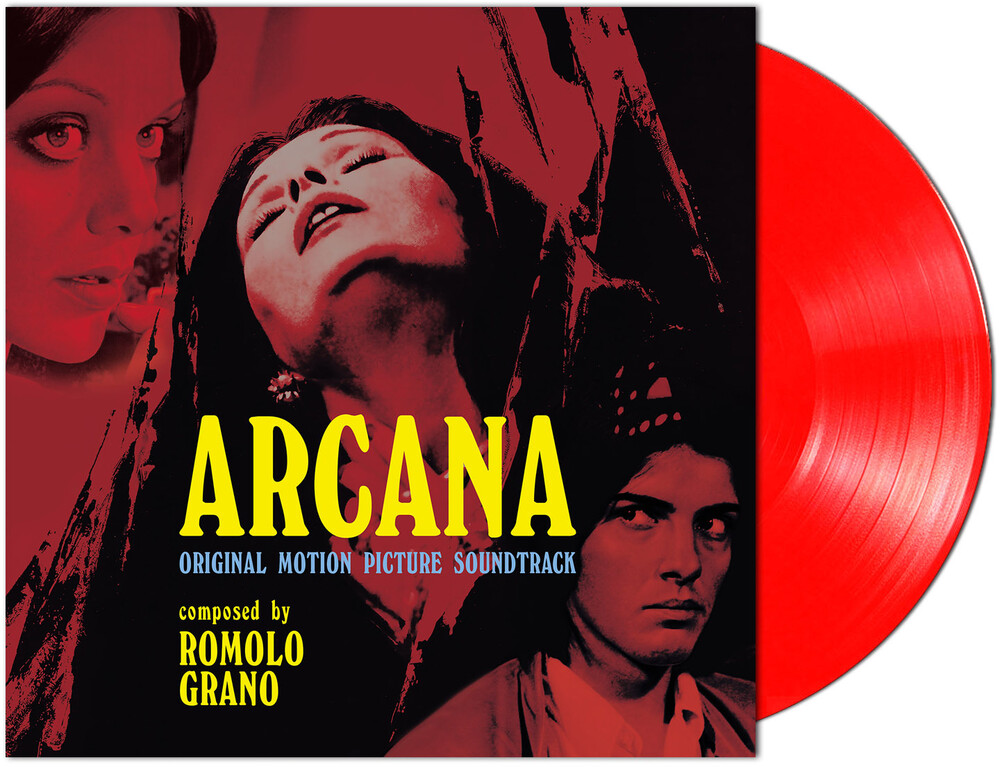 Romolo Grano  (Colv) (Ltd) (Red) (Ita) - Arcana - O.S.T. - Ltd Clear Red Vinyl [Colored Vinyl] [Limited Edition]