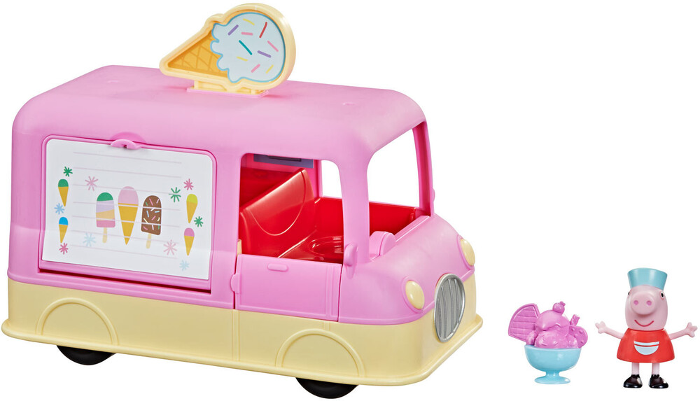 Pep Ice Cream Truck - Hasbro Collectibles - Peppa Pig Ice Cream Truck