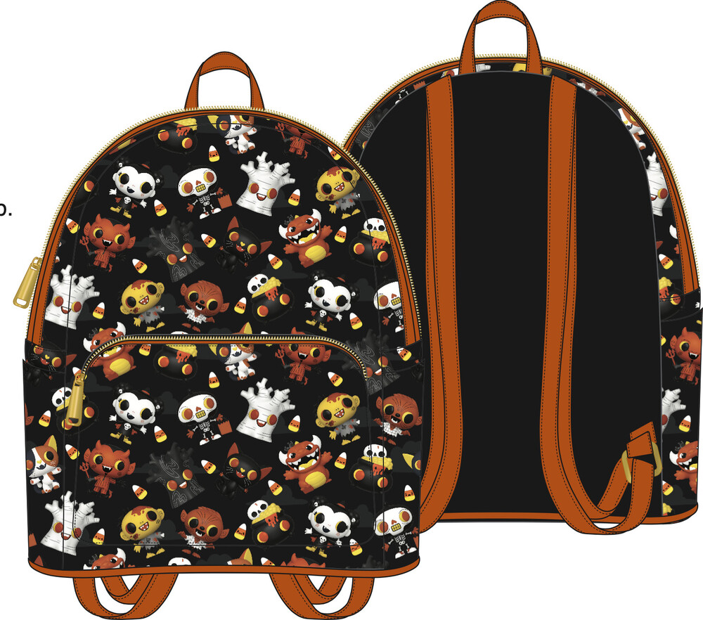 Loungefly Paka Paka: - Boo Hollow Mini Backpack (Back)