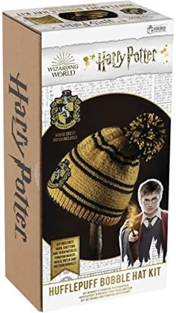 Wizarding World of Harry Potter - House Bobble Hat (Hufflepuff) (Clcb) (Fig)