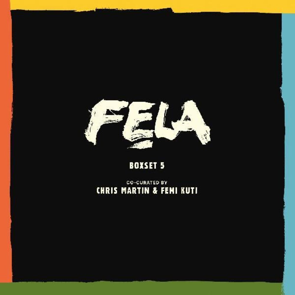Fela Kuti - Box Set 5 (Curated By Chris Martin And Femi Kuti)