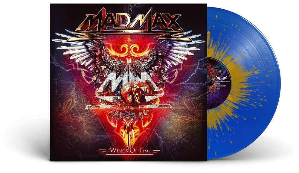 Mad Max - Wings Of Time - Blue/Gold (Blue) [Colored Vinyl] (Gol)