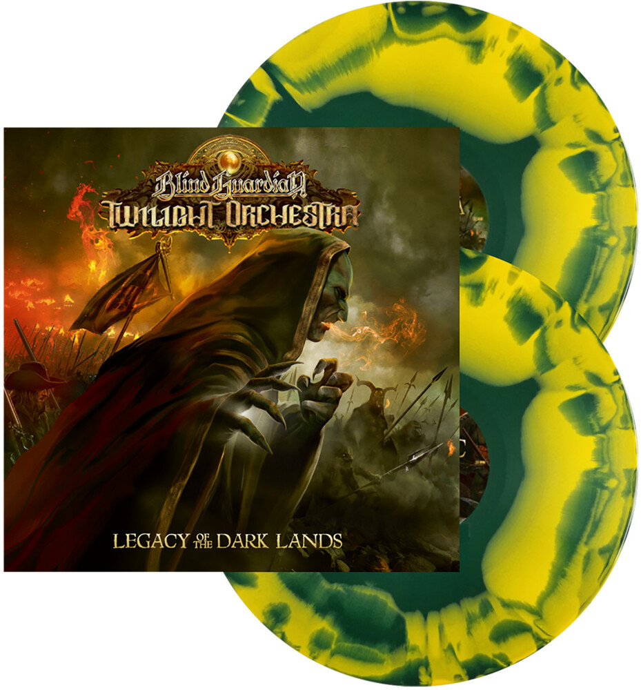 Blind Guardian Twilight Orchestra - Legacy Of The Dark Lands (Inkspot) [Yellow/ Green Swirl 2LP]