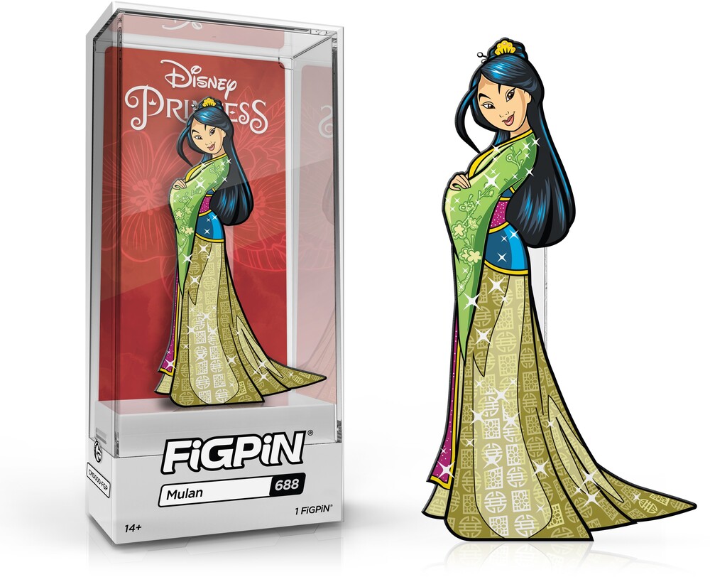 Figpin Disney Princesses Mulan #688 - Figpin Disney Princesses Mulan #688 (Clcb) (Pin)