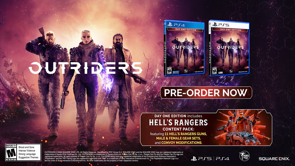 Ps5 Outriders Day 1 - Outriders - Day One Edition for PlayStation 5