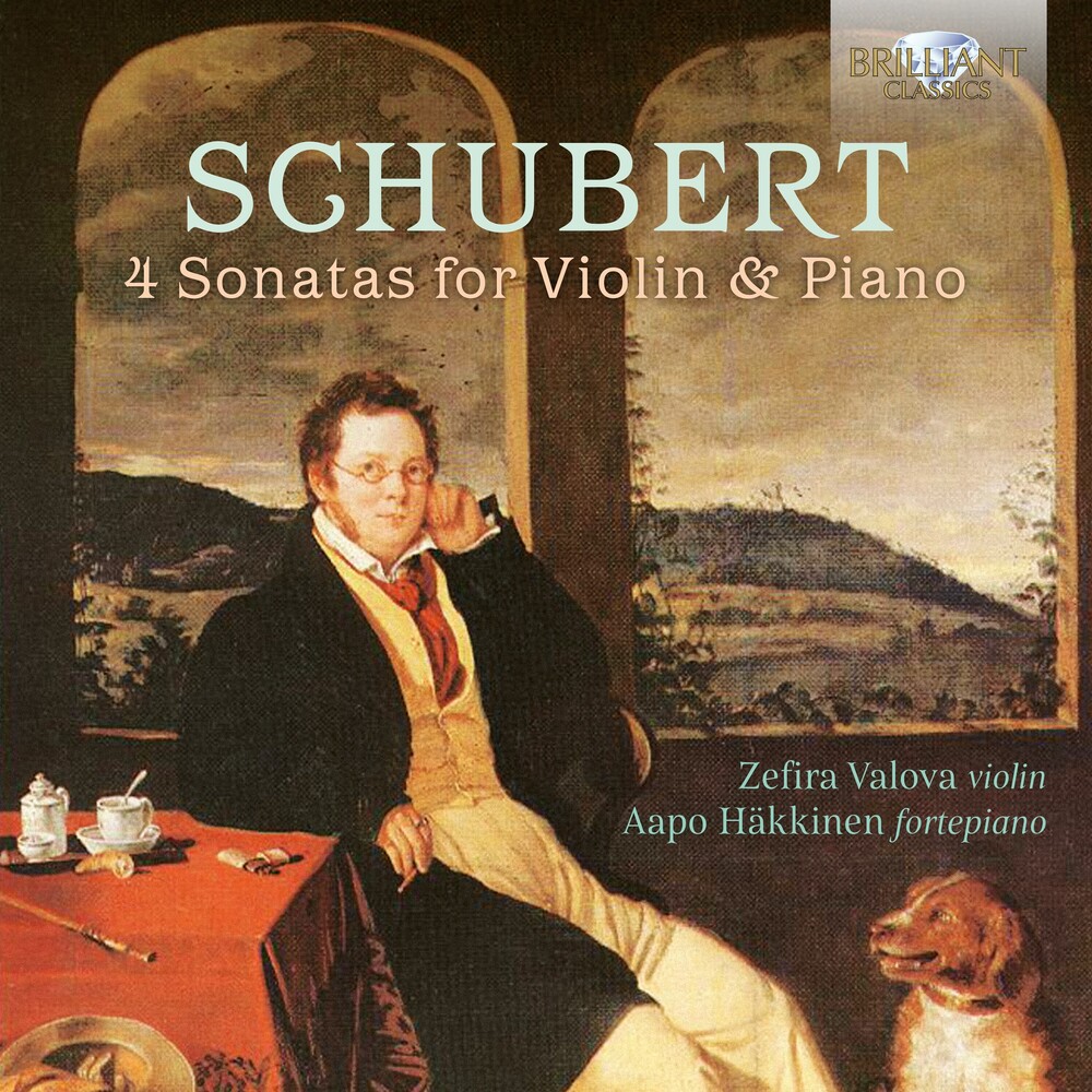 Schubert / Valova / Hakkinen - 4 Sonatas For Violin & Piano