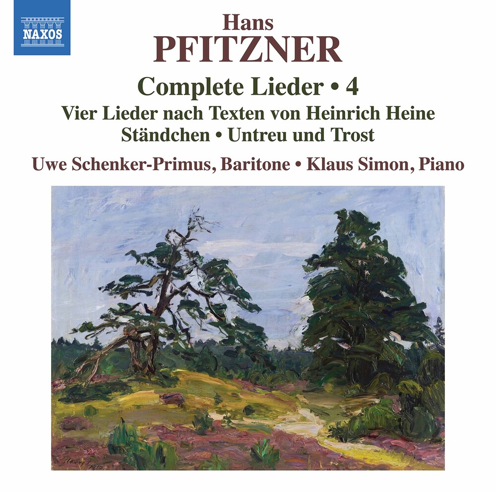 Pfitzner / Schenker-Primus / Simon - Complete Lieder 4