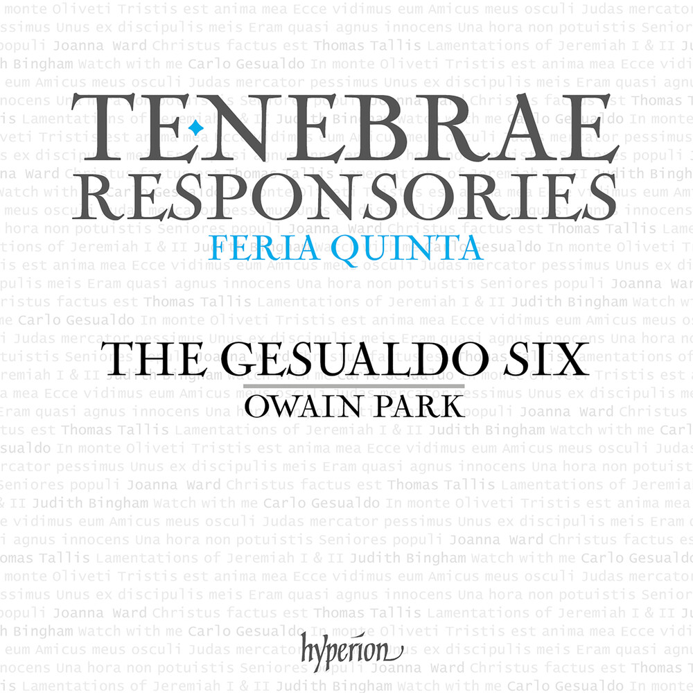 Gesualdo Six / Owain Park - Gesualdo: Tenebrae Responsories For Maundy