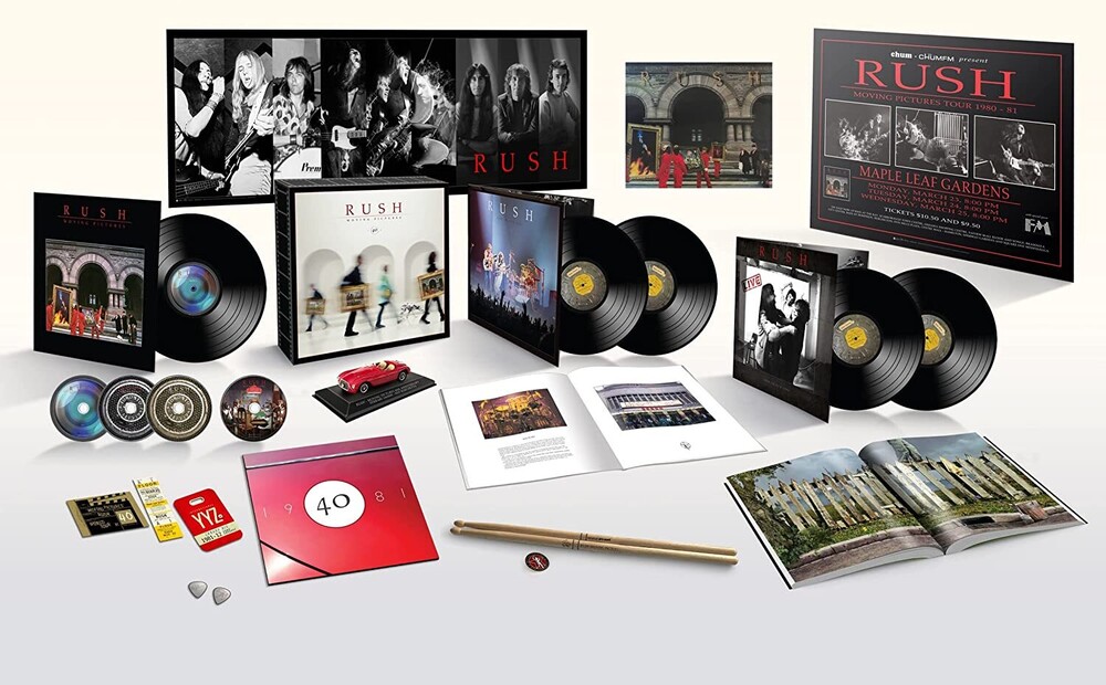 Rush - Moving Pictures: 40th Anniversary [Super Deluxe 5LP/3CD/Blu-ray]
