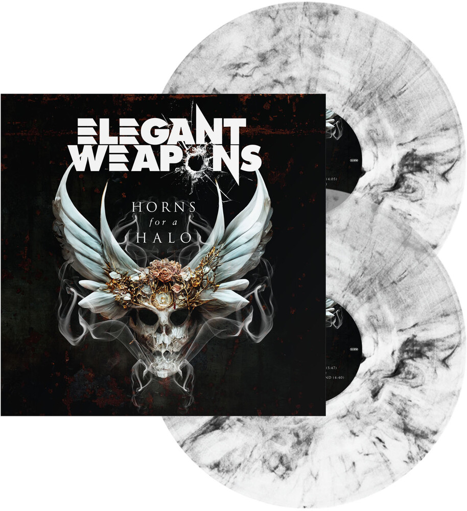 Elegant Weapons - Horns For A Halo - Black Marble [Colored Vinyl] (Gate)