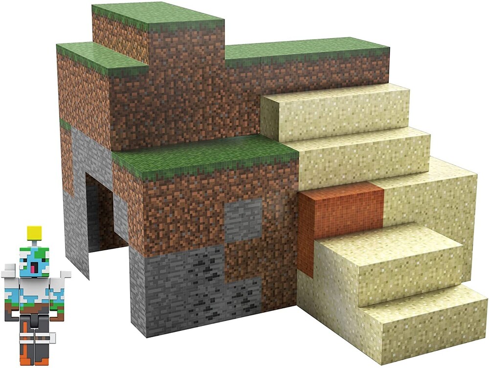 Minecraft - Mattel Collectible - Minecraft 3.25 Sustainable Playset