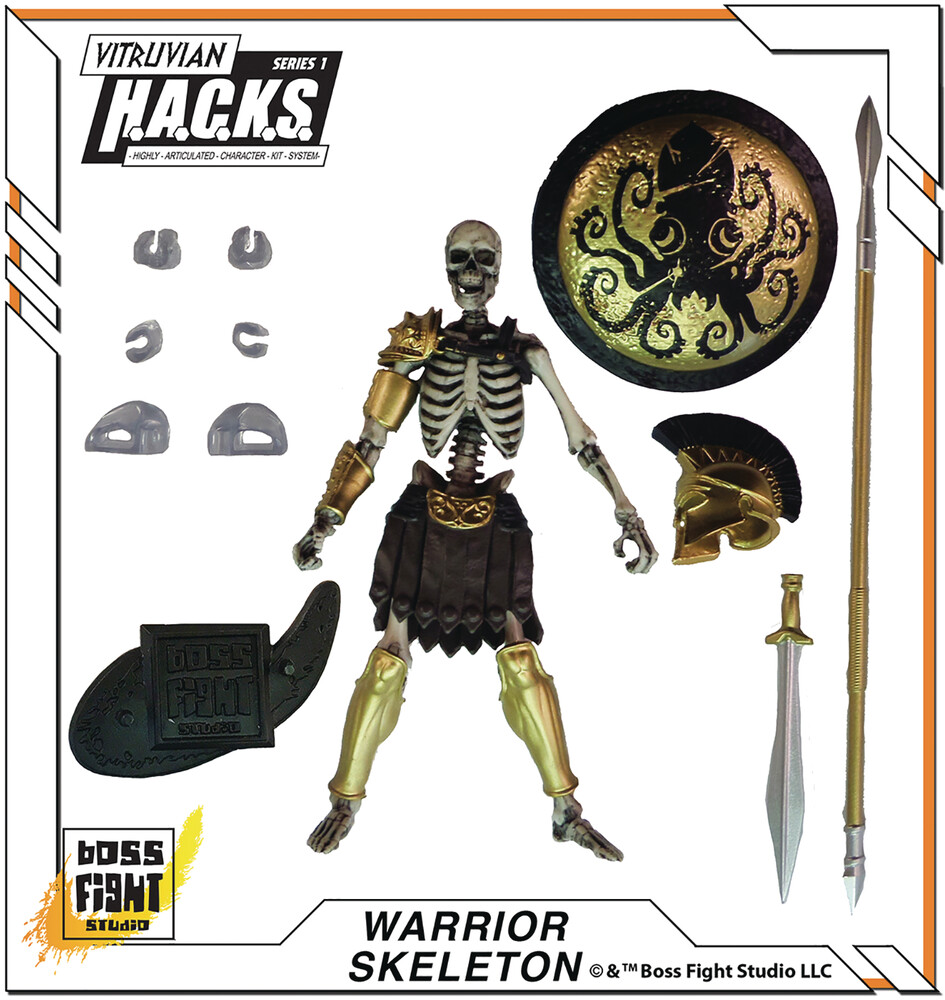  - Vitruvian Hacks Warrior Skeleton (Net) (Clcb)
