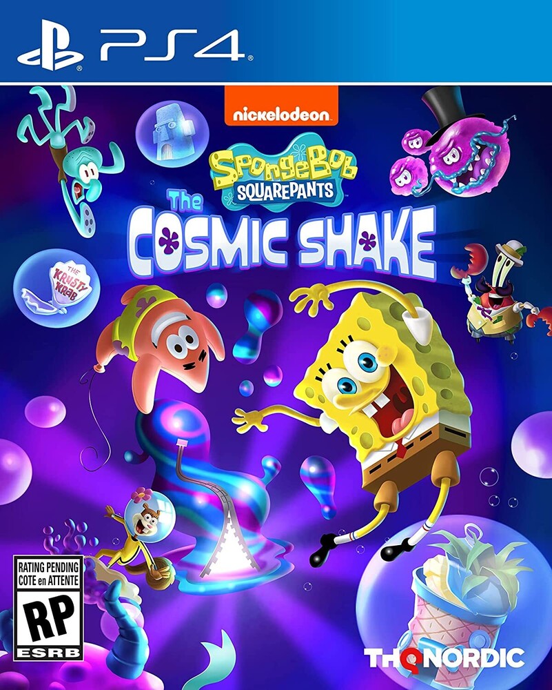 Ps4 Spongebob Squarepants Cosmic Shake - SpongeBob SquarePants Cosmic Shake for PlayStation 4