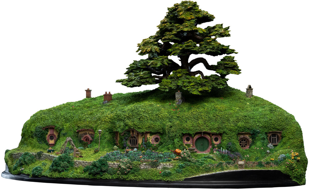 Limited Edition Polystone - Lotr - Environment - Bag End On The Hill (Clcb)
