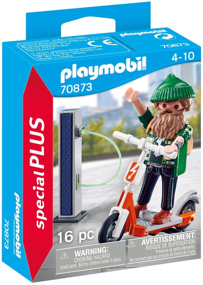 Playmobil - Man With Escooter (Fig)