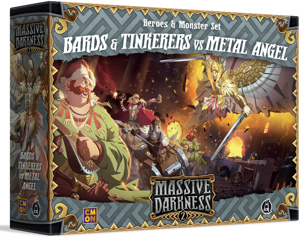Massive Darkness 2 Bards & Tinkerers vs Metal Ang - Massive Darkness 2 Bards & Tinkerers Vs Metal Ang