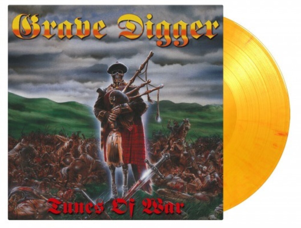 Grave Digger - Tunes Of War - Limited Gatefold, 180-Gram Flaming Orange Colored Vinyl