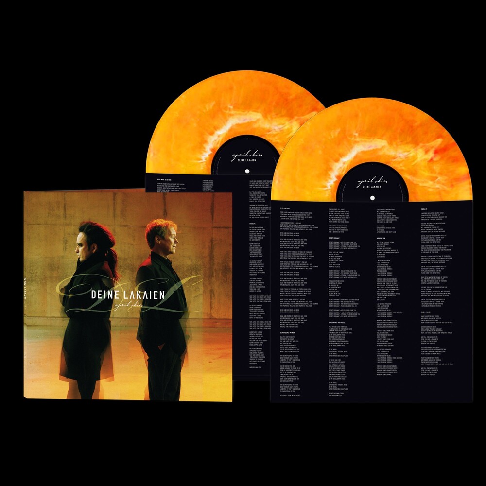 Deine Lakaien - April Skies - Orange Marbled [Colored Vinyl] (Gate) [Limited Edition]