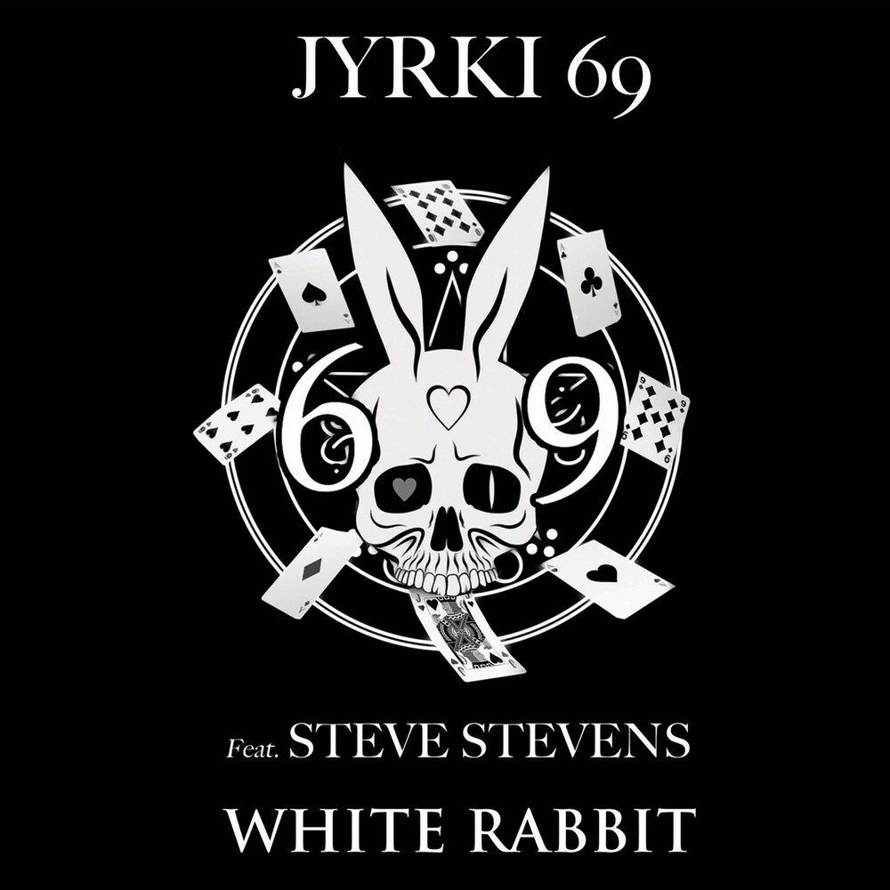 Jyrki 69 - White Rabbit - Black/White Splatter] (Blk) [Colored Vinyl]
