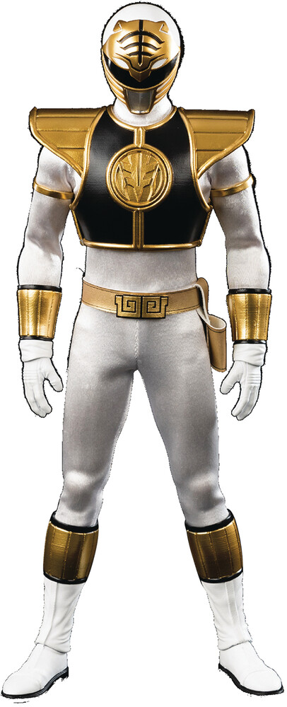 THREEZERO - Mighty Morphin Power Rangers White Ranger 1/6 Scal