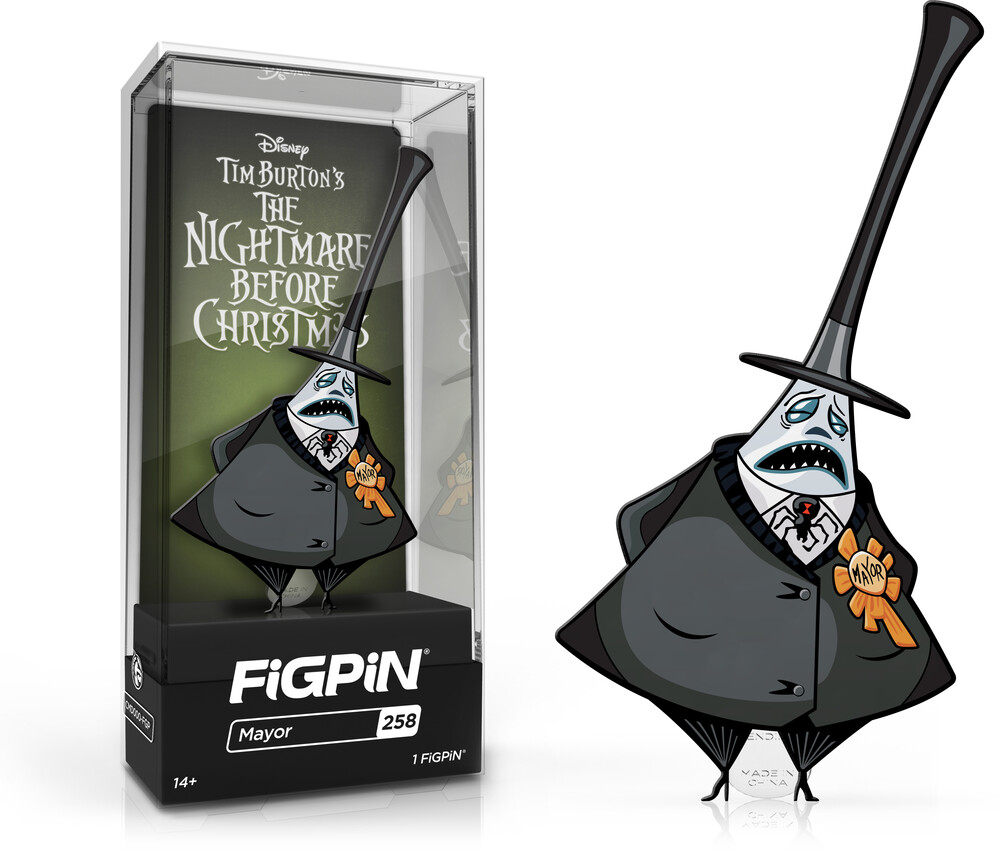 Figpin Nightmare Before Christmas the Mayor #258 - Figpin Nightmare Before Christmas The Mayor #258