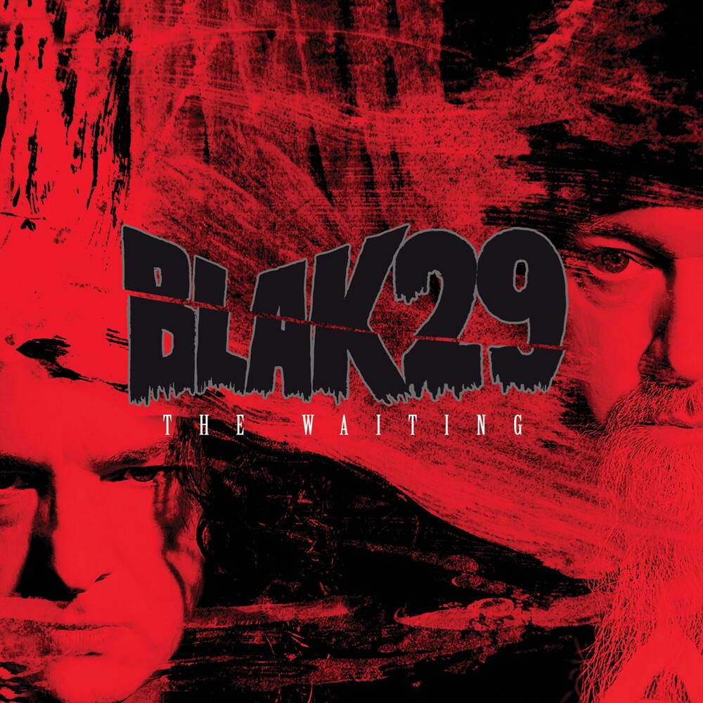 Blak29 - Waiting - Red/Black Splatter (Blk) [Colored Vinyl] (Red)