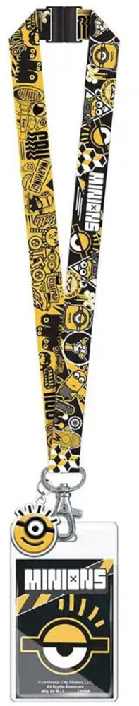Minions Lanyard with Soft Touch Dangle - Minions Lanyard with Soft Touch Dangle
