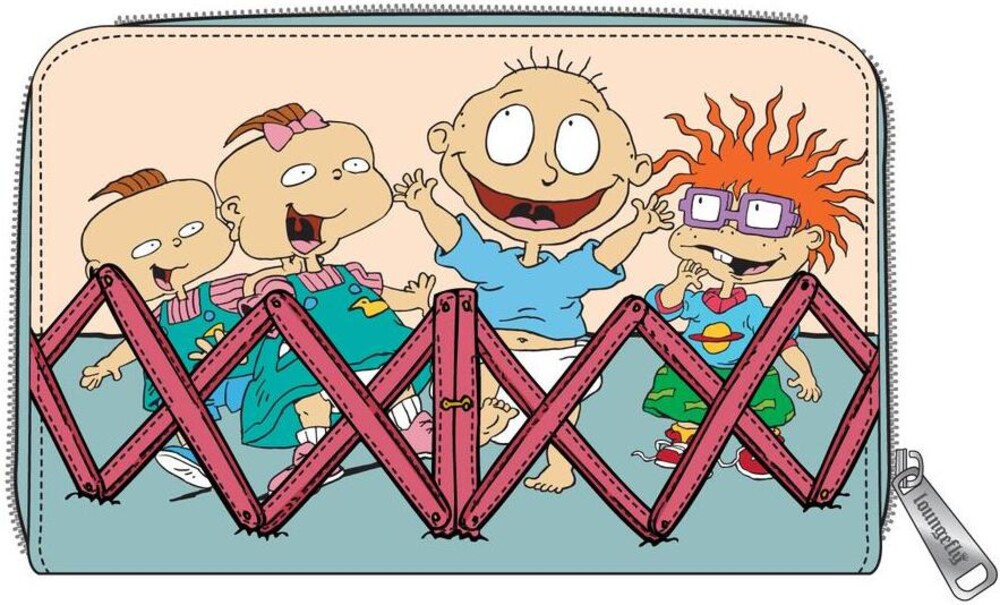 Loungefly Nickelodeon: - Rugrats 30th Anniversary Babies Zip Around Wallet