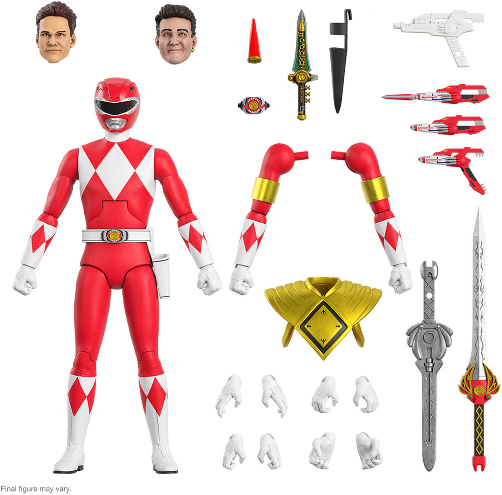 Power Rangers Ultimates! Wave 2 - Red Ranger - Power Rangers Ultimates! Wave 2 - Red Ranger (Fig)