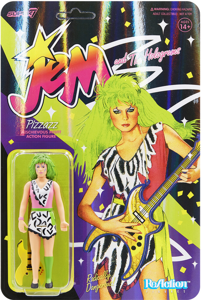 Jem and the Holograms Reaction Figure - Pizzaz - Jem And The Holograms Reaction Figure - Pizzaz