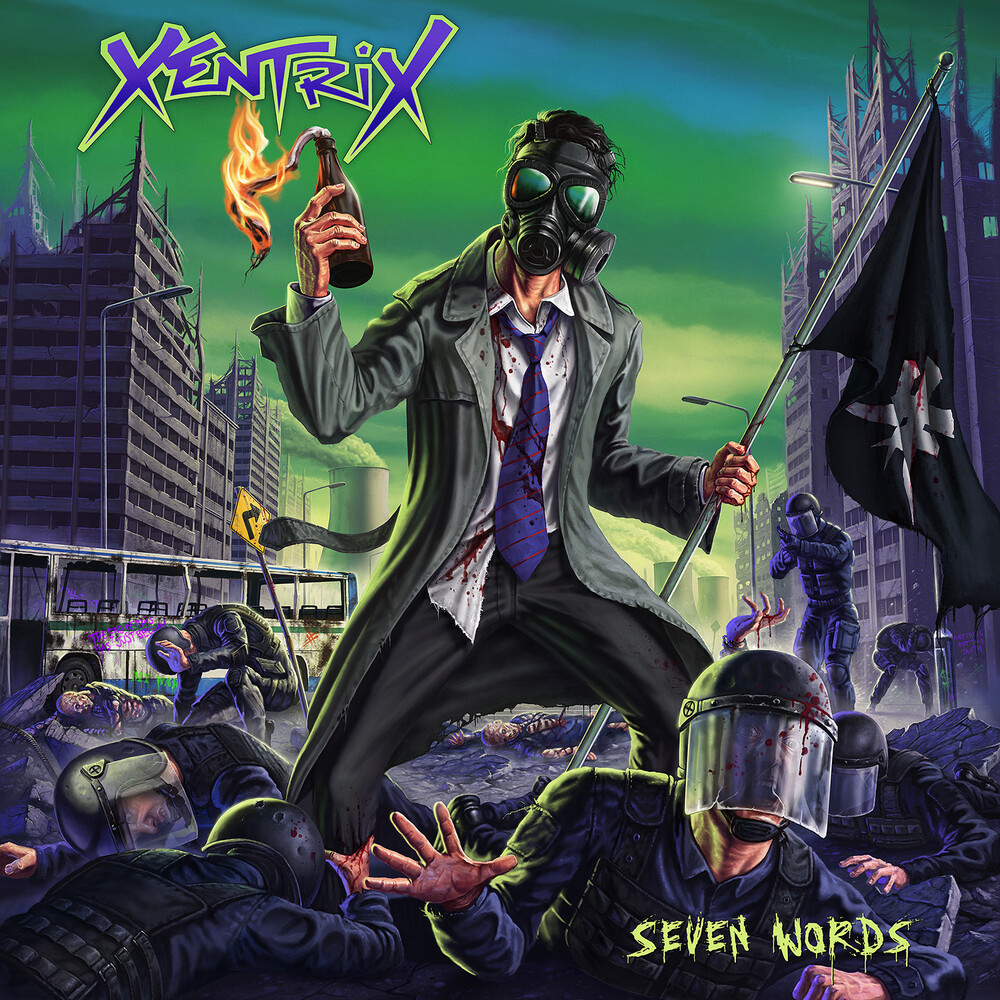 Xentrix - Seven Words - Transparent Green [Colored Vinyl] (Grn) [Limited Edition]