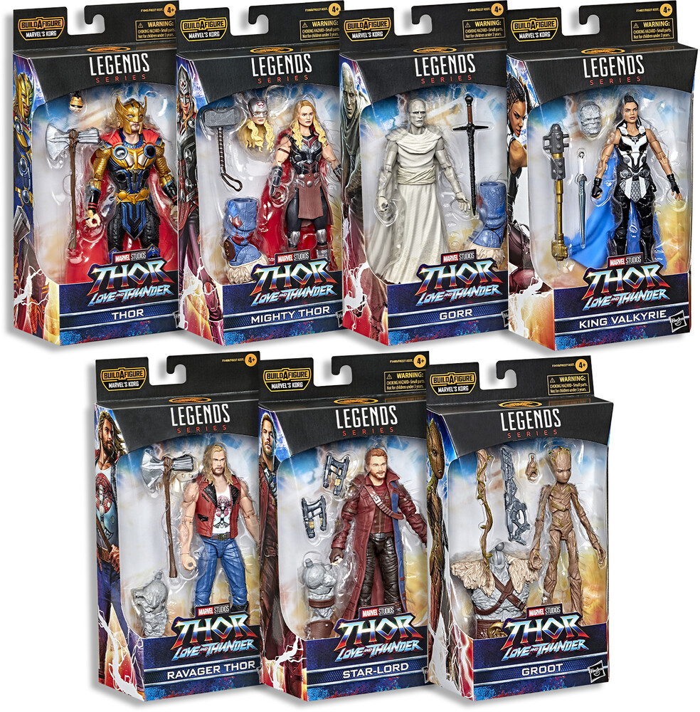 Thr 4 Legends Ast - Hasbro Collectibles - Marvel Legends Thor: Love and Thunder Assortment