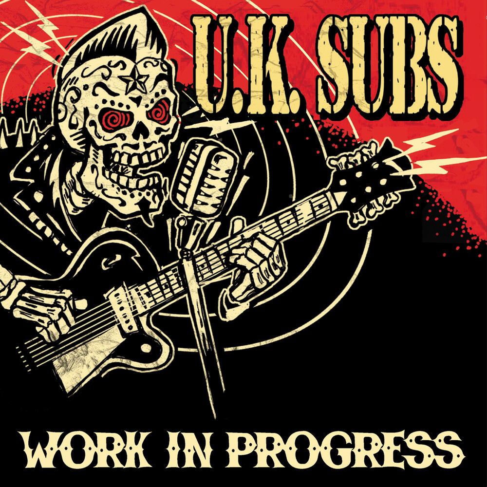 Uk Subs - Work In Progress (10in) [Colored Vinyl] (Gol) (Slv) (Uk)