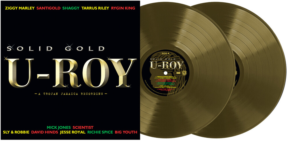 U-Roy - Solid Gold U-Roy [Colored Vinyl] (Gol) [Limited Edition]