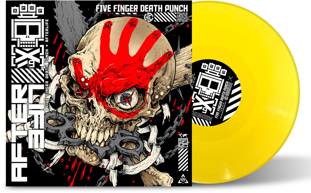 Five Finger Death Punch - Afterlife [Indie Exclusive Limited Edition Opaque Yellow LP]