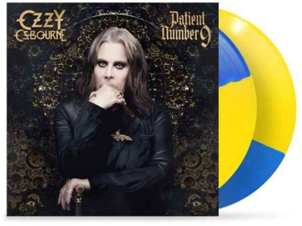 Ozzy Osbourne - Patient Number 9 - Limited 'Ukranian Flag' Blue & Yellow Colored Vinyl