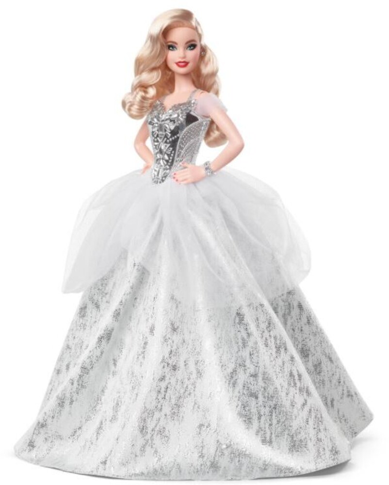Barbie - Mattel - Barbie Holiday Doll, Wavy Blonde Hair