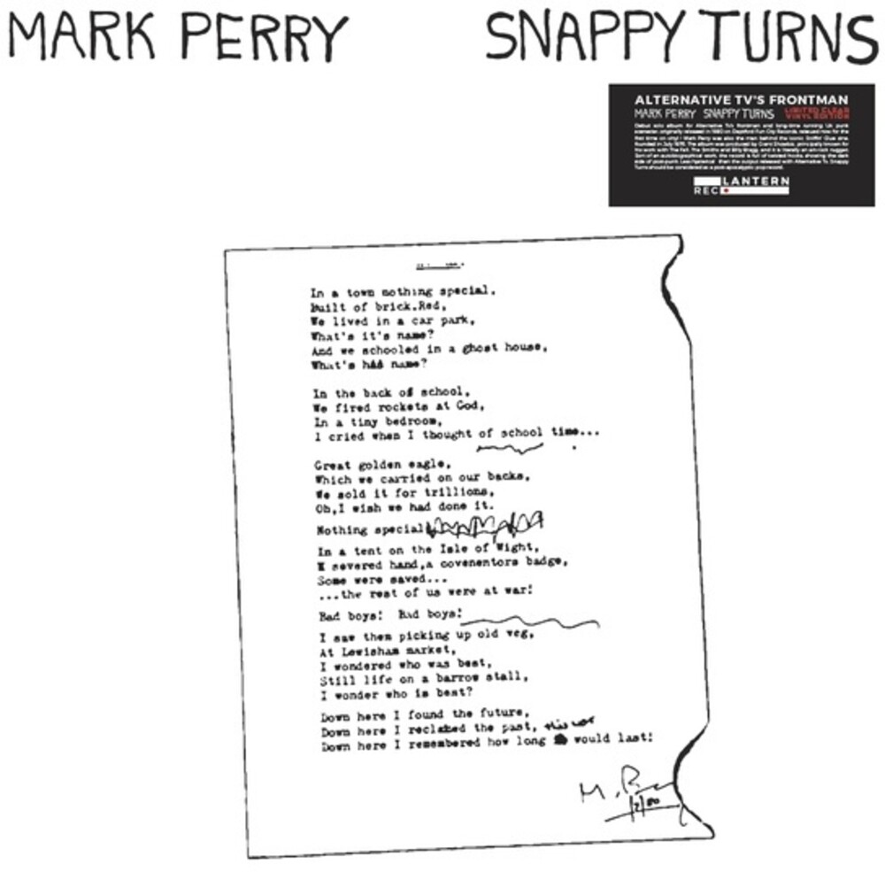 Mark Perry - Snappy Turns