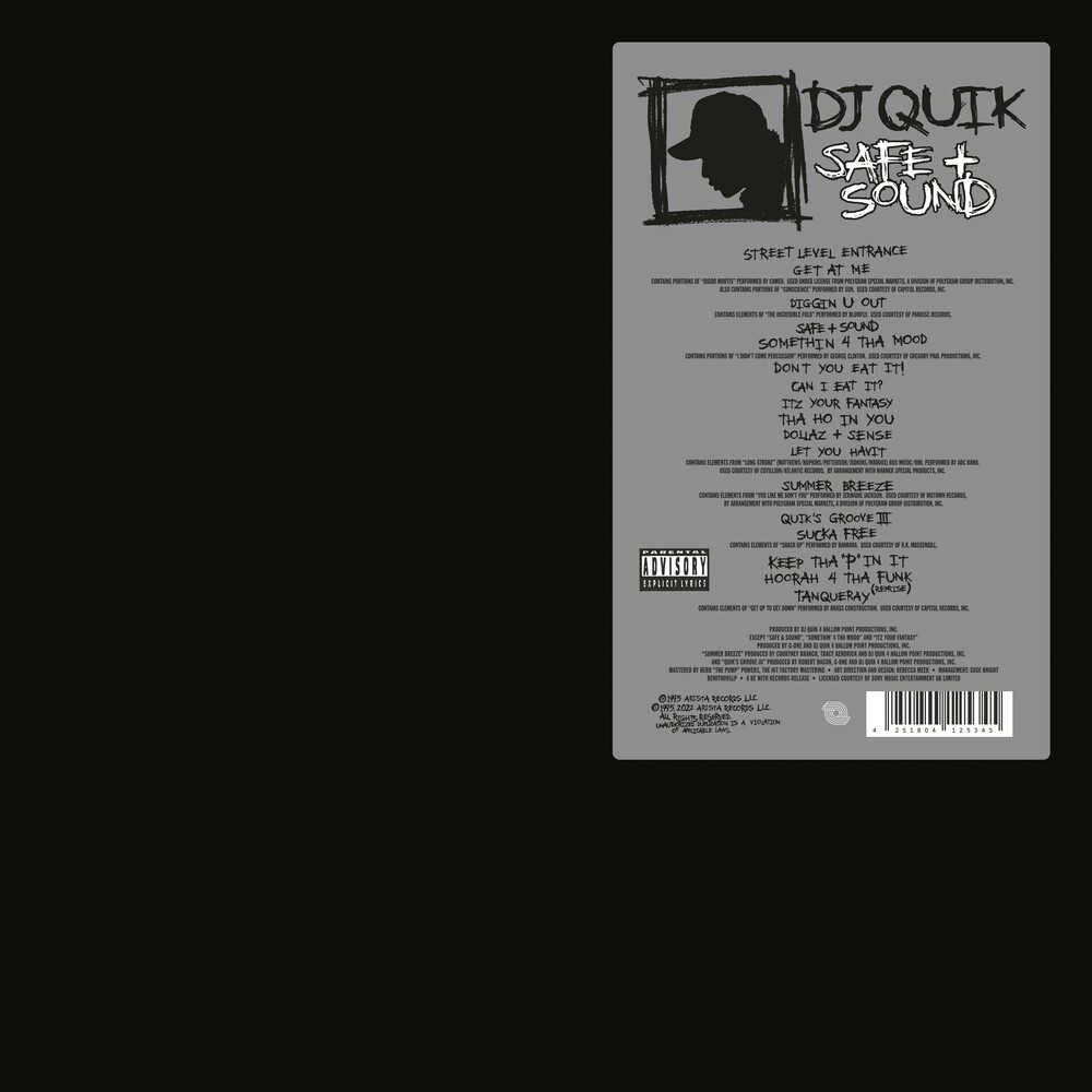 Dj Quik - Safe & Sound (2pk)